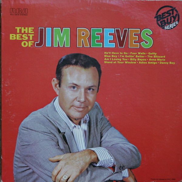 Jim Reeves - The Best Of Jim Reeves (LP, Comp, RE)