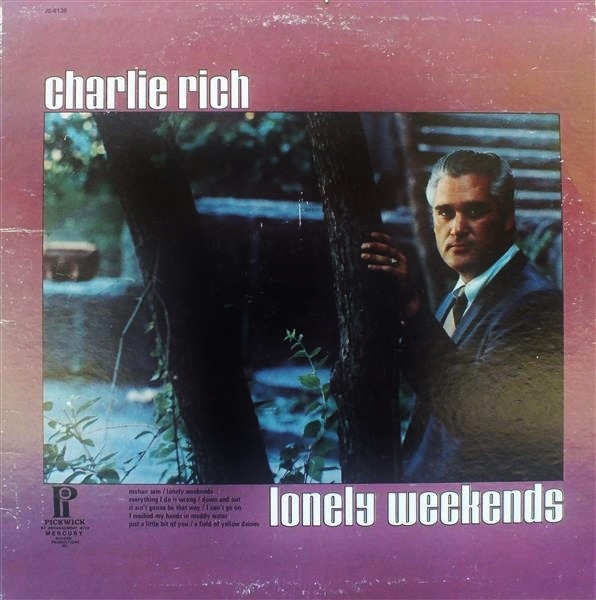 Charlie Rich - Lonely Weekends (LP, Comp)