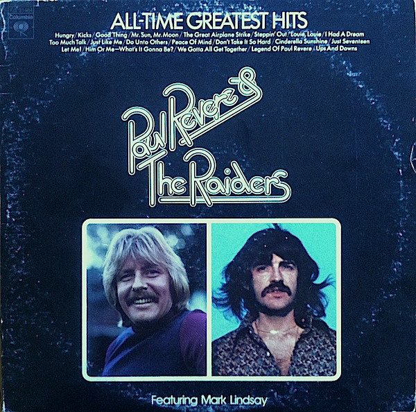 Paul Revere & The Raiders - All-Time Greatest Hits (2xLP, Comp, Gat)