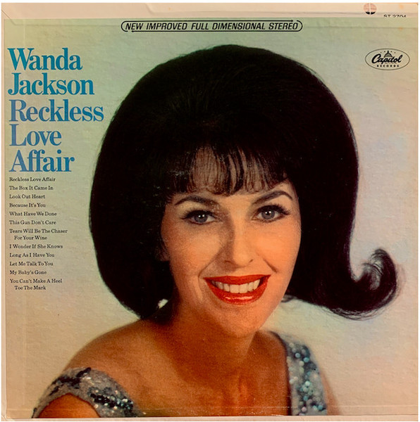 Wanda Jackson - Reckless Love Affair (LP, Album)