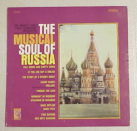 The Monte Carlo Light Symphony Orchestra - The Musical Soul Of Russia (LP)