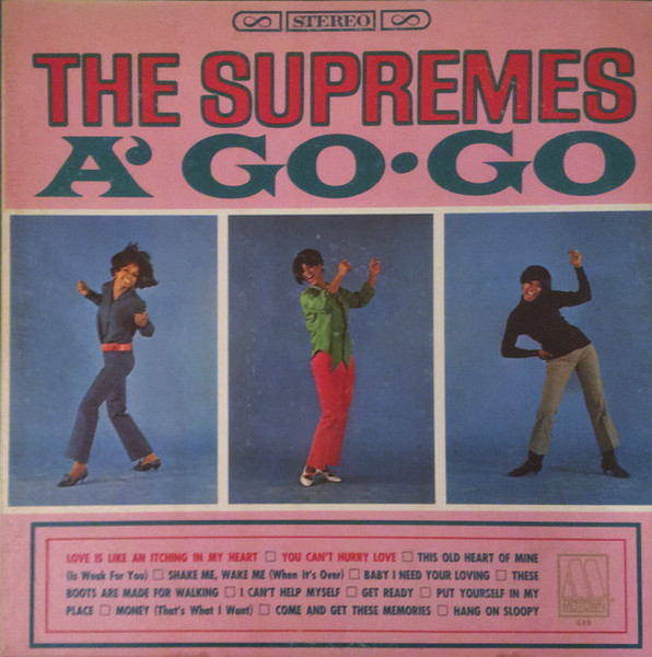 The Supremes - A' Go-Go (LP, Album, Hol)