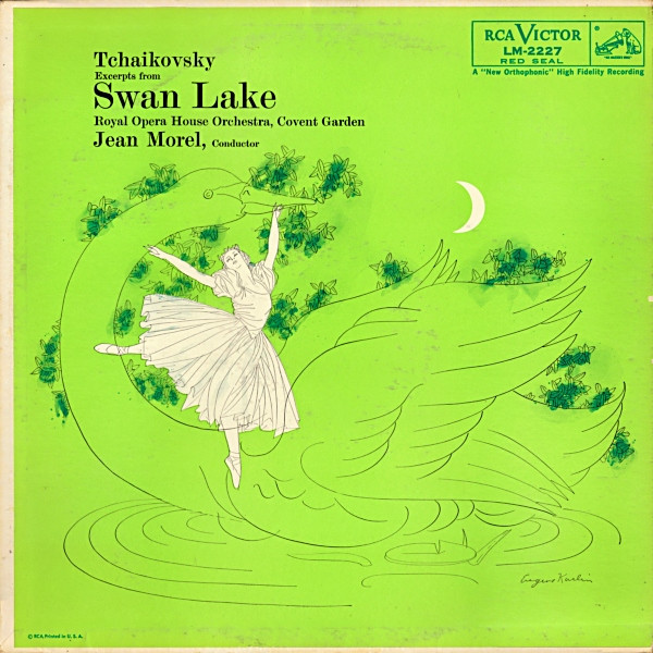 Royal Opera House Orchestra, Covent Garden*, Jean Morel / Tchaikovsky* - Excerpts From Swan Lake (LP, Album, Mono)