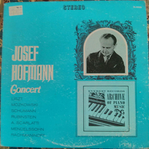 Josef Hofmann - Concert (LP, Album)