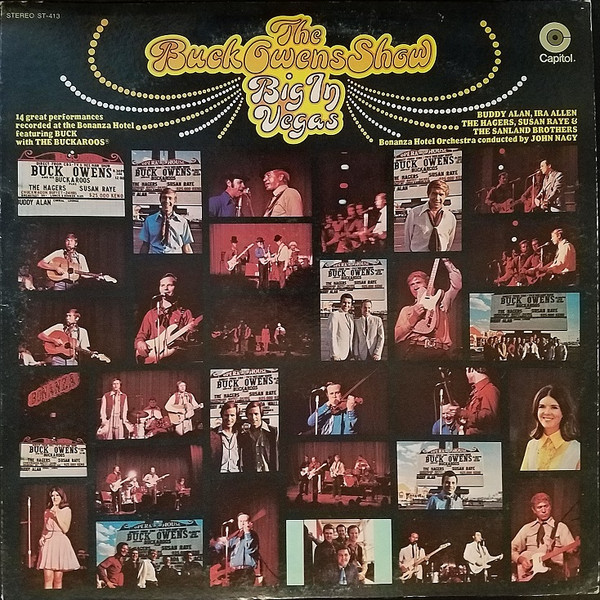 Buck Owens - The Buck Owens Show Big In Vegas - Capitol Records - ST-413 - LP, Album, Los 727083314