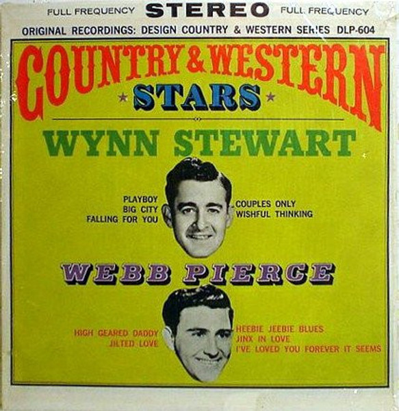 Wynn Stewart / Webb Pierce - Country & Western Stars (LP, Comp, Gol)