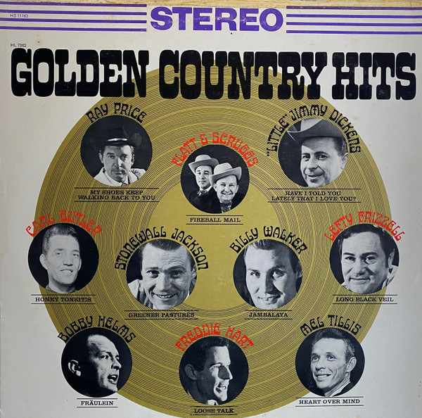 Various - Golden Country Hits (LP, Comp)