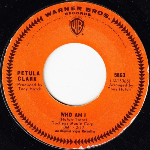 Petula Clark - Who Am I / Love Is A Long Journey (7", Single)