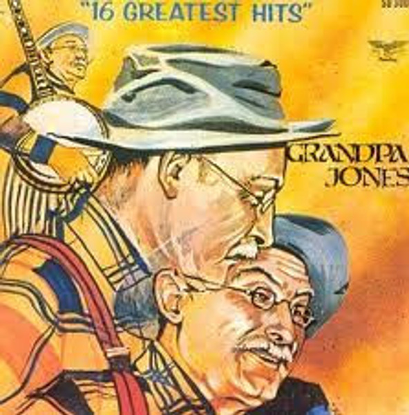 Grandpa Jones - 16 Greatest Hits (LP, Comp)