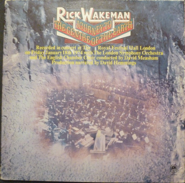 Rick Wakeman - Journey To The Centre Of The Earth (LP, Album, Ter)