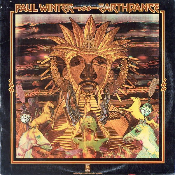 Paul Winter (2) - Earthdance (LP, Comp, Mon)