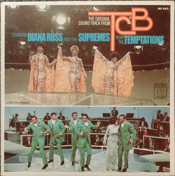 Diana Ross And The Supremes* With The Temptations - The Original Sound Track From TCB  (LP, Album, Ind)