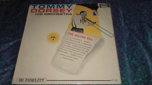 The Tommy Dorsey Orchestra* - The Golden Era Volume 4 (LP, Mono)