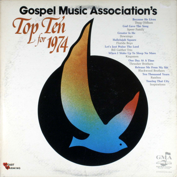 Various - Gospel Music Association's Top Ten For 1974 (LP, Comp)