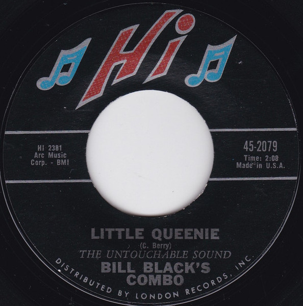 Bill Black's Combo - Little Queenie / Boo - Ray (7", Styrene, Ter)