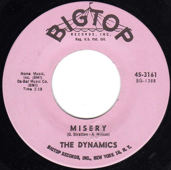 The Dynamics - Misery / I'm The Man (7", RP)