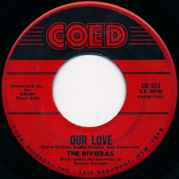 The Rivieras (2) - Our Love / True Love Is Hard To Find (7", Single)