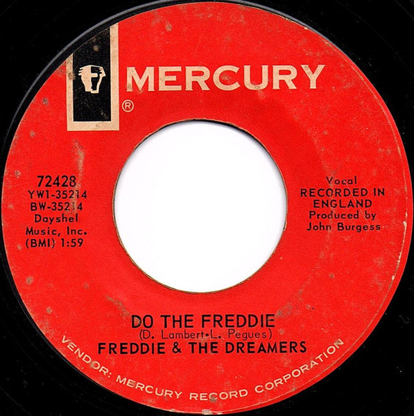 Freddie & The Dreamers - Do The Freddie - Mercury - 72428 - 7", Single, Ric 756018686