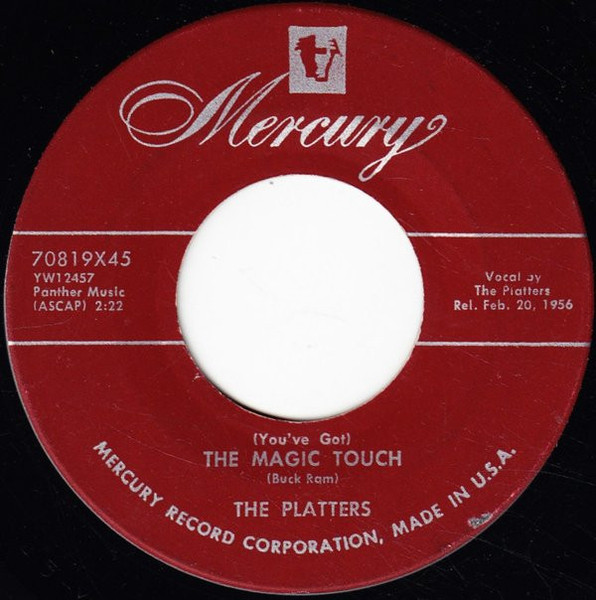 The Platters - (You've Got) The Magic Touch / Winner Take All (7", Single, Red)