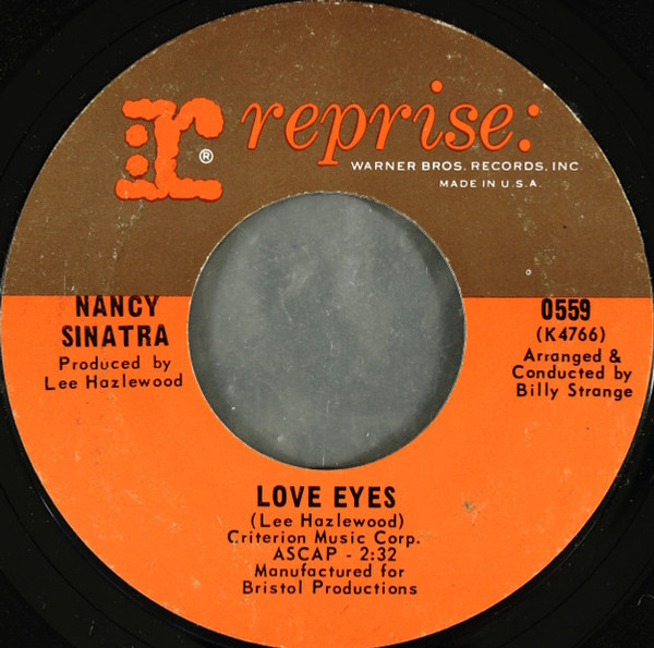 Nancy Sinatra - Love Eyes (7", Single, Styrene, Pit)