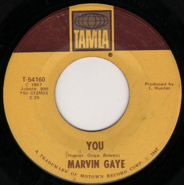 Marvin Gaye - You / Change What You Can (7", Single, ARP)
