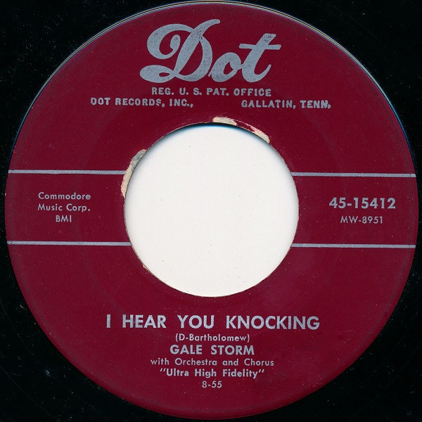 Gale Storm - I Hear You Knocking - Dot Records - 45-15412 - 7", Single 758665323