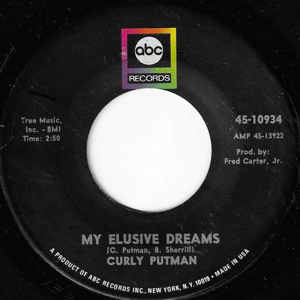 Curly Putman - My Elusive Dreams  (7")