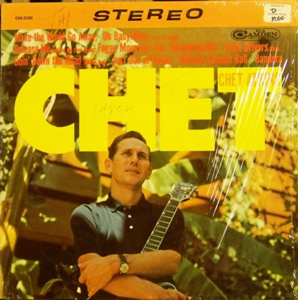 Chet Atkins - Chet - RCA Camden, RCA Camden - CAS-2182, CAS 2182 - LP, Comp 760011898