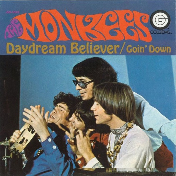 The Monkees - Daydream Believer - Colgems - 66-1012 - 7", Single 761128779