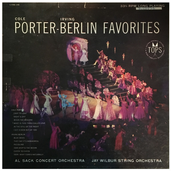 Al Sack Concert Orchestra*, Jay Wilbur String Orchestra* - Cole Porter-Irving Berlin Favorites (LP, Album, Comp)