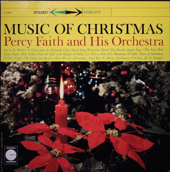 Percy Faith And His Orchestra* - Music Of Christmas (LP, Album, RE)