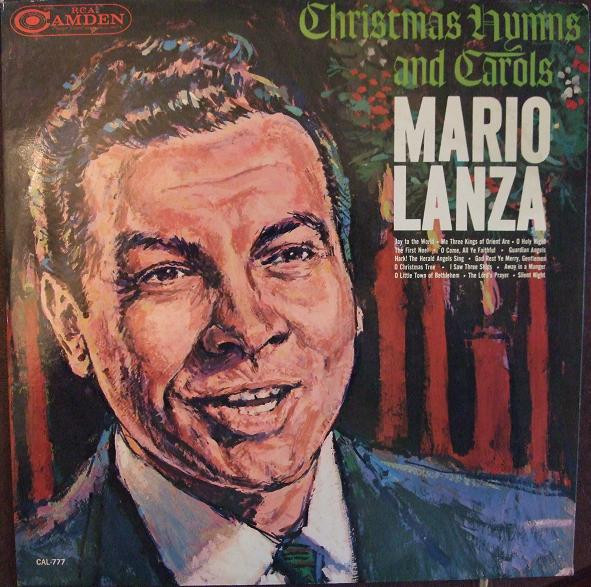 Mario Lanza - Christmas Hymns And Carols (LP, Album, Mono)