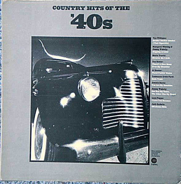 Various - Country Hits Of The '40s (LP, Comp)
