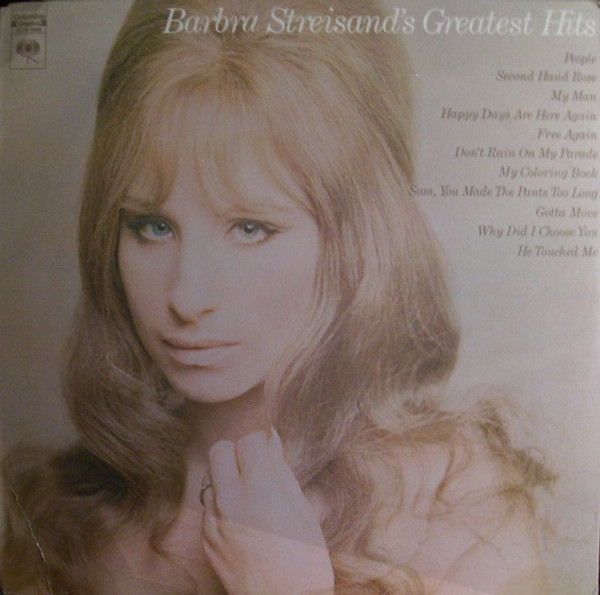 Barbra Streisand - Barbra Streisand's Greatest Hits - Columbia - KCS 9968 - LP, Comp, RE 773275599