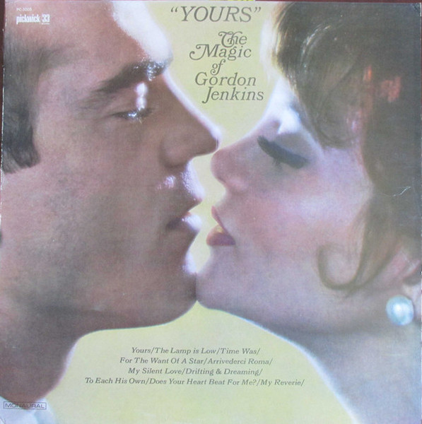 Gordon Jenkins - Yours (The Magic Of Gordon Jenkins) (LP, Comp, Mono)