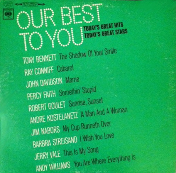 Various - Our Best To You: Today's Great Hits... Today's Great Stars - Columbia - ABS 2 - LP, Comp 777415866