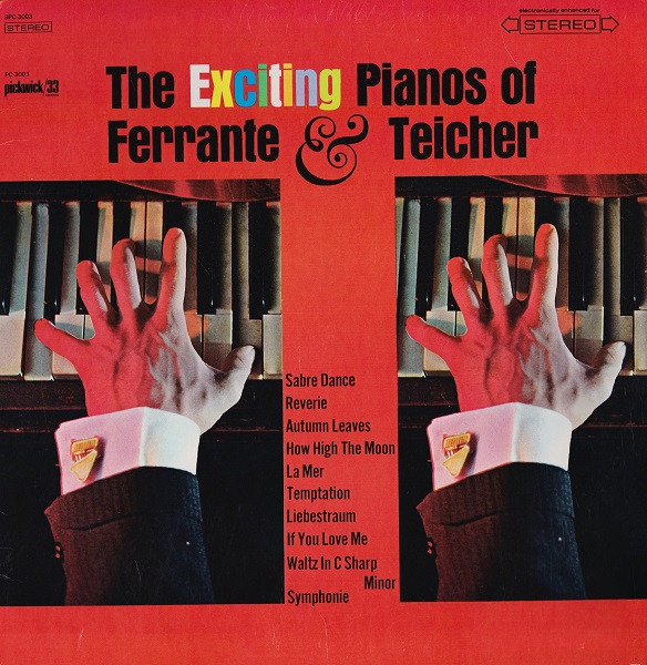 Ferrante & Teicher - The Exciting Pianos Of Ferrante & Teicher (LP, Album, RE)