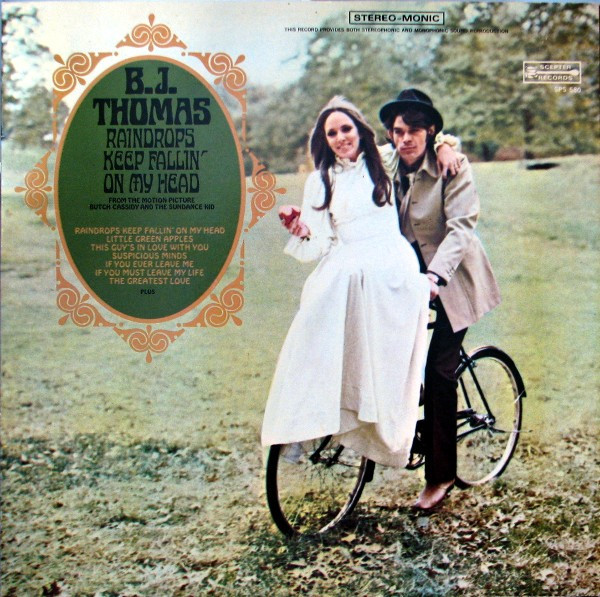 B.J. Thomas - Raindrops Keep Fallin' On My Head (LP, Album, Kee)