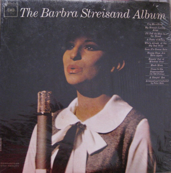 Barbra Streisand - The Barbra Streisand Album (LP, Album, Mono)
