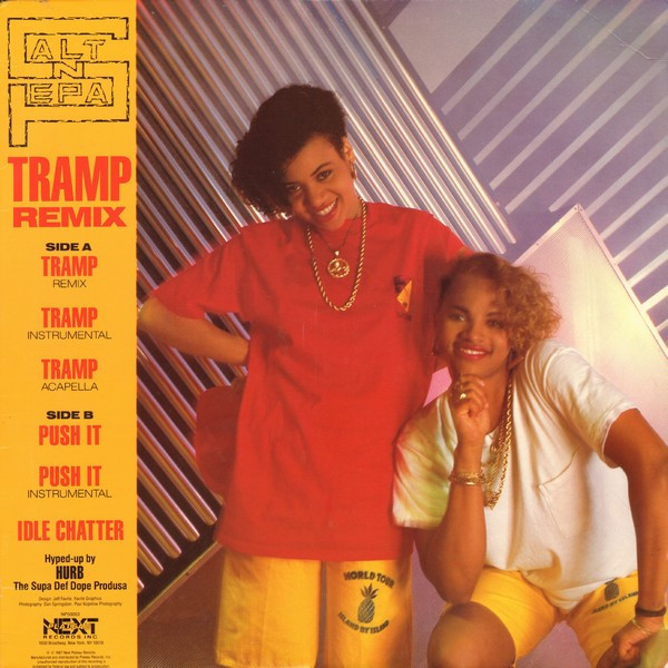 Salt 'N' Pepa - Tramp (Remix) (12", Single)
