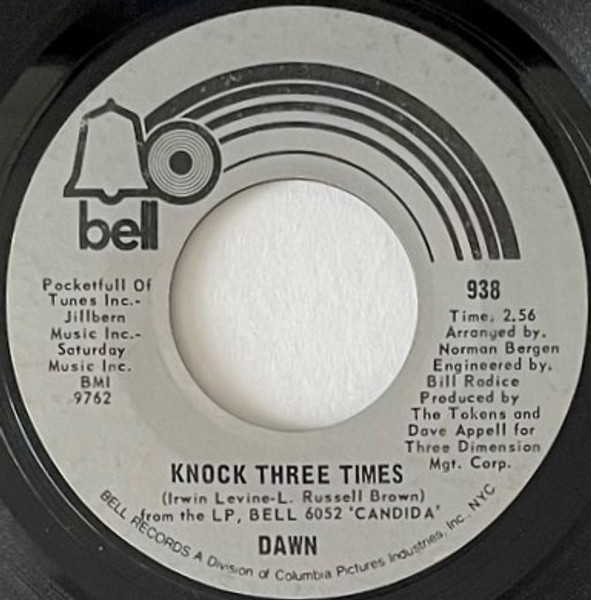 Dawn (5) - Knock Three Times / Home (7", Single, Styrene, She)