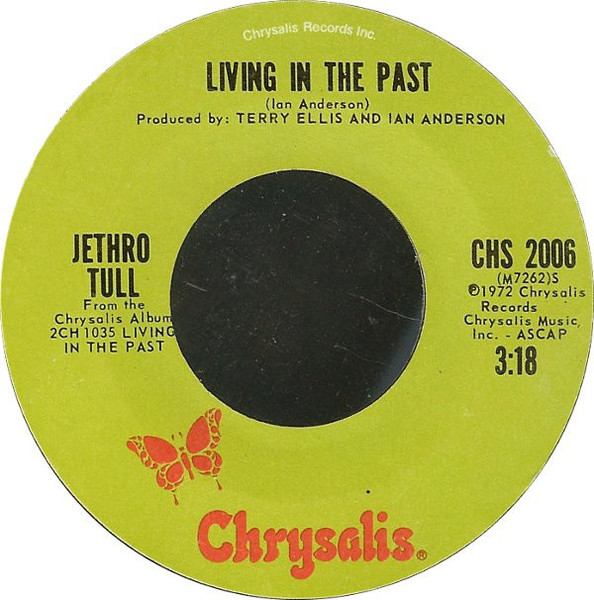 Jethro Tull - Living In The Past / Christmas Song (7", Single, Styrene)