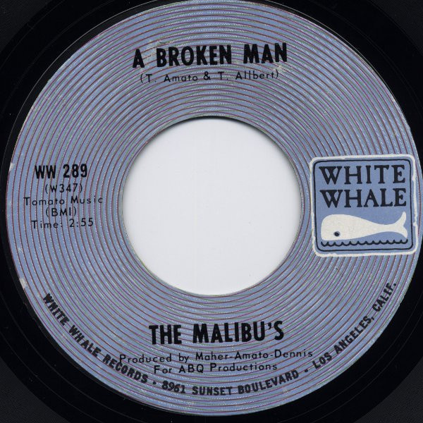 The Malibu's* - A Broken Man (7", Styrene, Ter)