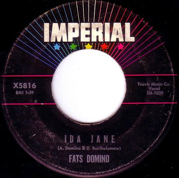 Fats Domino - Ida Jane / You Win Again (7", Single)
