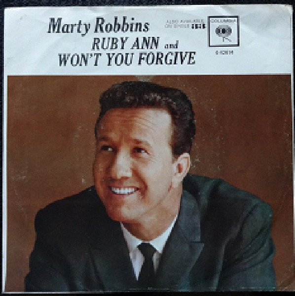 Marty Robbins - Ruby Ann (7", Single, Mono)