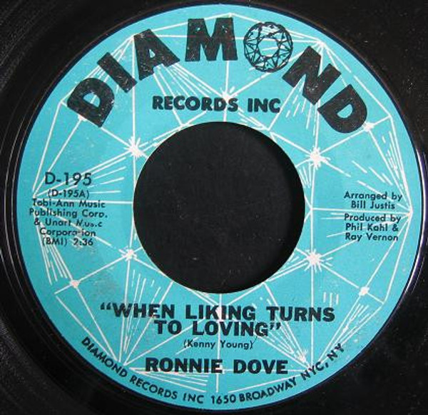 Ronnie Dove - When Liking Turns To Loving (7", Styrene)