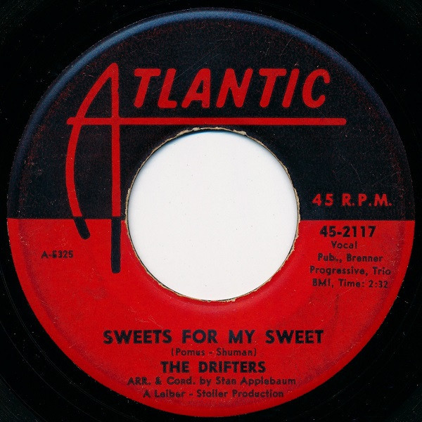 The Drifters - Sweets For My Sweet (7", Single)