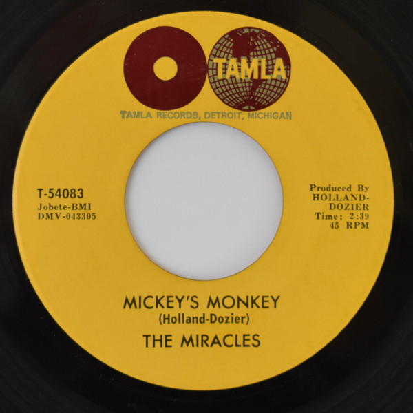 The Miracles - Mickey's Monkey / Whatever Makes You Happy (7", Single)
