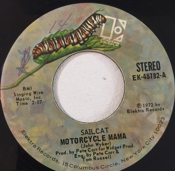 Sailcat - Motorcycle Mama (7", Single)
