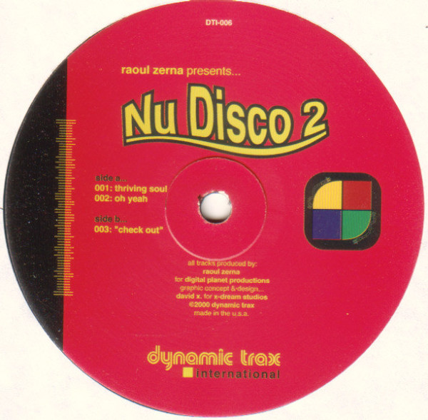 Raoul Zerna - Nu Disco 2 (12")